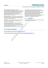 PSMN2R0-60ES Datasheet Page 14