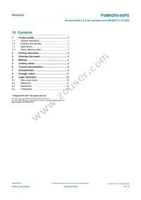 PSMN2R0-60PS Datasheet Page 14
