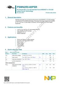 PSMN2R0-60PSRQ Datasheet Page 2