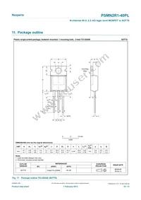 PSMN2R1-40PLQ Datasheet Page 10