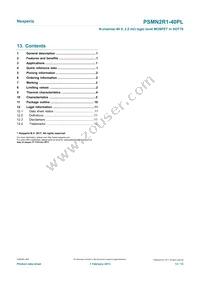 PSMN2R1-40PLQ Datasheet Page 13