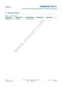 PSMN2R2-25YLC Datasheet Page 12