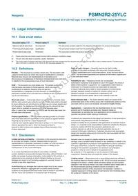 PSMN2R2-25YLC Datasheet Page 13