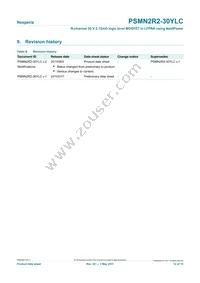 PSMN2R2-30YLC Datasheet Page 12