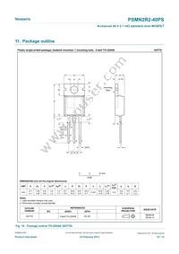 PSMN2R2-40PS Datasheet Page 10