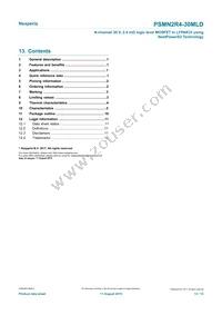 PSMN2R4-30MLDX Datasheet Page 13