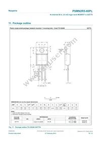 PSMN2R5-60PLQ Datasheet Page 10