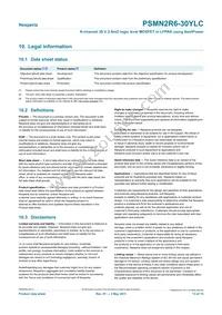 PSMN2R6-30YLC Datasheet Page 13