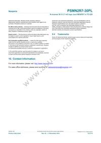 PSMN2R7-30PL Datasheet Page 14