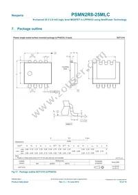 PSMN2R8-25MLC Datasheet Page 10