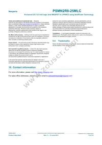 PSMN2R8-25MLC Datasheet Page 13