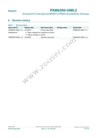 PSMN3R0-30MLC Datasheet Page 11
