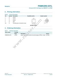PSMN3R0-30YL Datasheet Page 2
