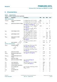 PSMN3R0-30YL Datasheet Page 6