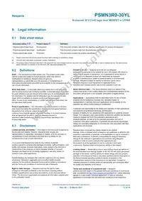 PSMN3R0-30YL Datasheet Page 13