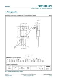 PSMN3R0-60PS Datasheet Page 10