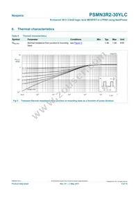 PSMN3R2-30YLC Datasheet Page 5