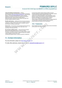 PSMN3R2-30YLC Datasheet Page 14