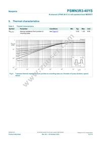 PSMN3R3-40YS Datasheet Page 5