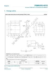 PSMN3R3-40YS Datasheet Page 11