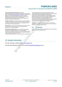 PSMN3R3-80BS Datasheet Page 13