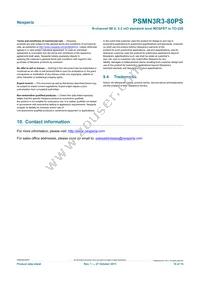 PSMN3R3-80PS Datasheet Page 14
