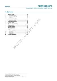 PSMN3R3-80PS Datasheet Page 15