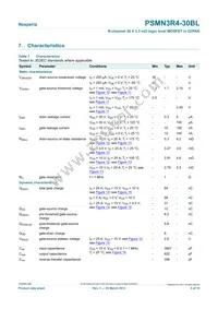 PSMN3R4-30BL Datasheet Page 6
