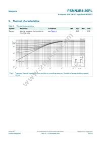 PSMN3R4-30PL Datasheet Page 5