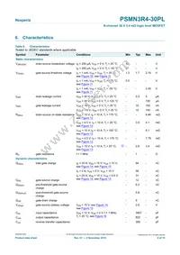 PSMN3R4-30PL Datasheet Page 6