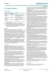 PSMN3R5-40YSDX Datasheet Page 12