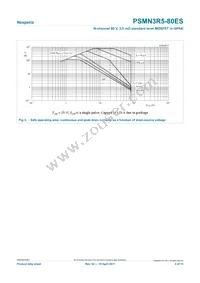 PSMN3R5-80ES Datasheet Page 4