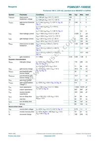 PSMN3R7-100BSEJ Datasheet Page 5