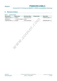 PSMN3R9-25MLC Datasheet Page 11