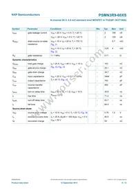 PSMN3R9-60XSQ Datasheet Page 7