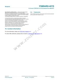 PSMN4R0-40YS Datasheet Page 14