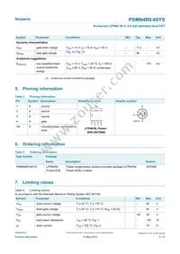 PSMN4R0-60YS Datasheet Page 2