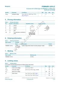 PSMN4R1-30YLC Datasheet Page 2