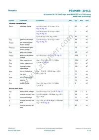 PSMN4R1-30YLC Datasheet Page 6