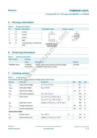 PSMN4R1-60YLX Datasheet Page 2