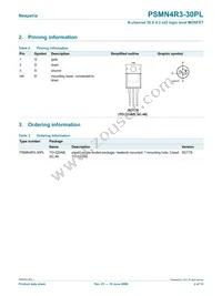 PSMN4R3-30PL Datasheet Page 2