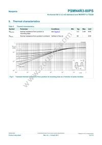 PSMN4R3-80PS Datasheet Page 5