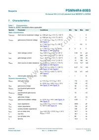 PSMN4R4-80BS Datasheet Page 6