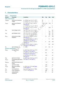 PSMN4R5-30YLC Datasheet Page 6