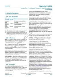 PSMN4R8-100PSEQ Datasheet Page 11
