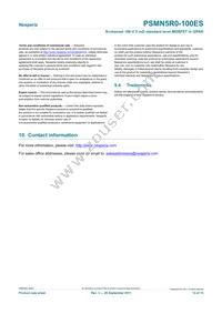 PSMN5R0-100ES Datasheet Page 14