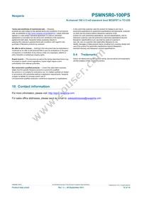 PSMN5R0-100PS Datasheet Page 14