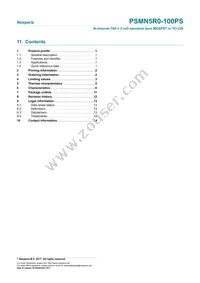 PSMN5R0-100PS Datasheet Page 15