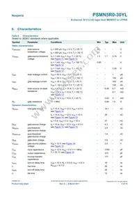 PSMN5R0-30YL Datasheet Page 5