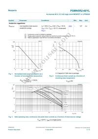 PSMN5R2-60YLX Datasheet Page 3